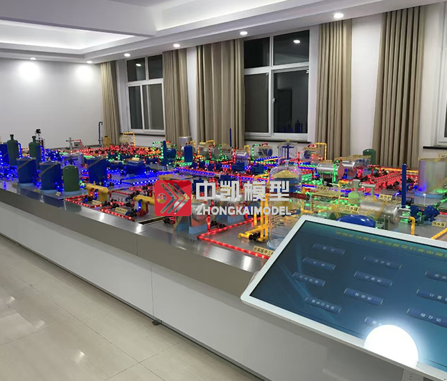 采油礦場集輸實(shí)訓(xùn)仿真模型