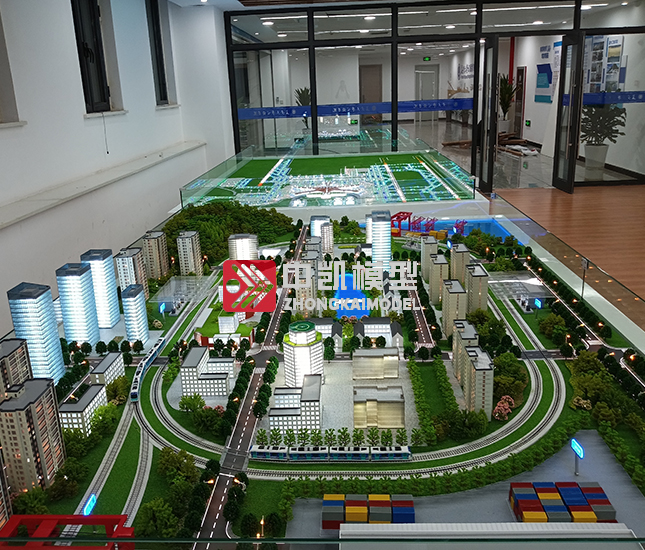 長安大學(xué)城市交通沙盤
